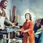 Holy Family in the Workhop
