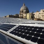 Solar Panels on top of Paul VI Audience Hall