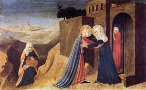 Visitation by Fra Angelico 1433-34