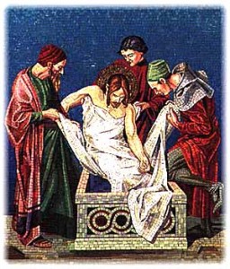 Image of Christ Laid in the tomb