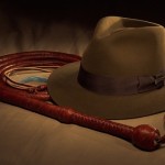 Indiana Jones Hat and Bullwhip